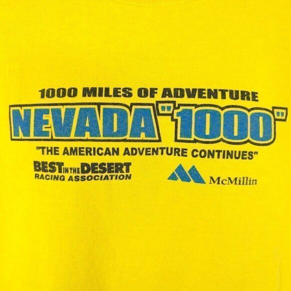 Vintage Off Road Racing T Shirt Mens Size Large Y2K 2005 Nevada 1000 - Picture 3 of 6